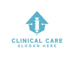 Medical Clinic Vaccine  logo design