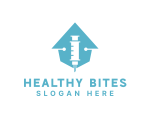 Medical Clinic Vaccine  logo design