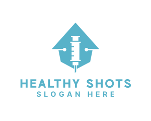 Medical Clinic Vaccine  logo design