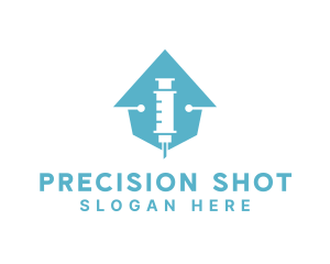 Medical Clinic Vaccine  logo design