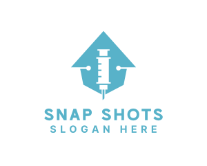 Medical Clinic Vaccine  logo design