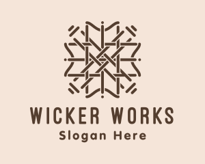 Wicker - Native Jute Handicraft logo design