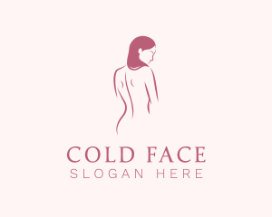 Nude Woman Body Logo