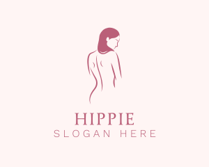 Nude Woman Body Logo