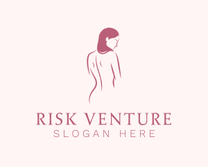 Nude Woman Body Logo