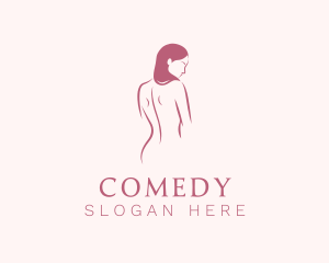 Nude Woman Body Logo