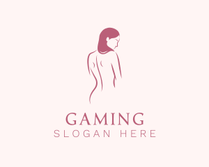 Nude Woman Body Logo