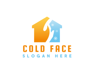 Hot Cold Home logo design