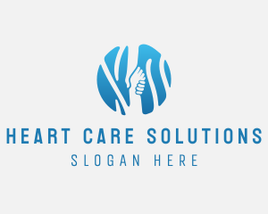 Helping Hand Charity Care  logo design