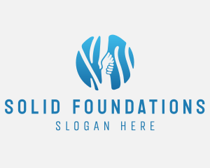 Social - Helping Hand Charity Care logo design