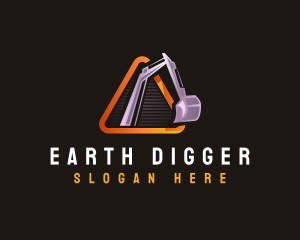 Digger - Digger Excavator Machinery logo design