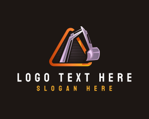 Digging - Digger Excavator Machinery logo design