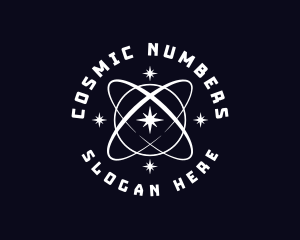 Cosmic Star Orbit logo design