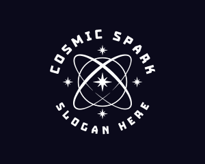 Cosmic Star Orbit logo design