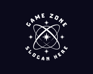 Cosmic Star Orbit logo design