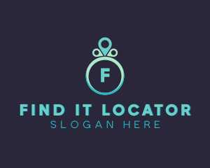 Travel Location Pin  logo design