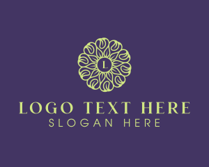 Flower - Natural Flower Petals logo design