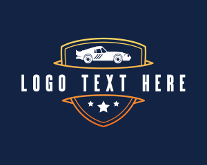 Transportation - Car Auto Shield logo design