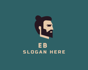 Hipster Man Beard Logo