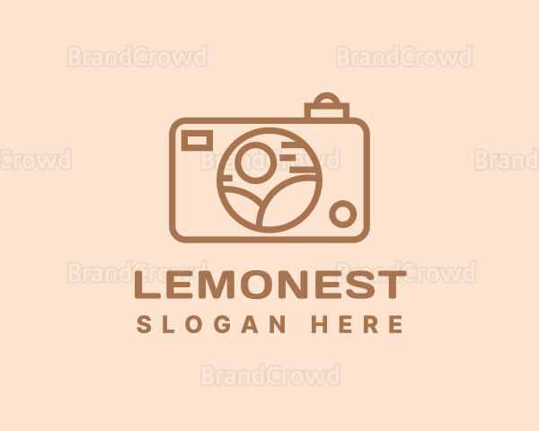 Outdoor Photography Camera Logo