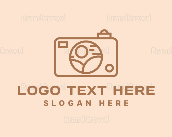 Outdoor Photography Camera Logo