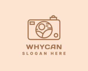 Camera App - Outdoor Photography Camera logo design