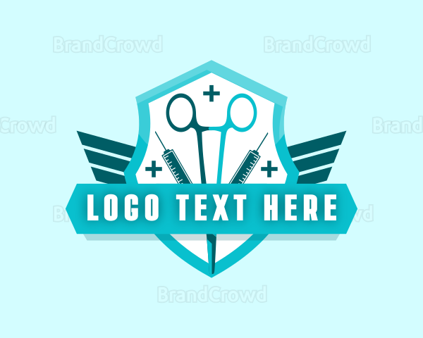 Surgery Tool Shield Logo