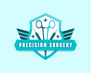 Surgery - Surgery Tool Shield logo design