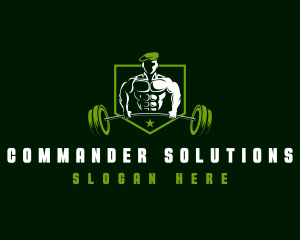 Sergeant - Military Barbell Training logo design