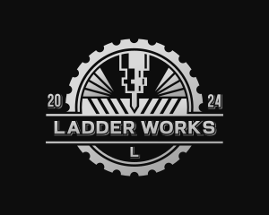 Mechanical Laser CNC logo design