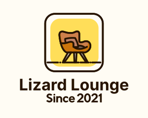 Lounge Armchair Furniture logo design