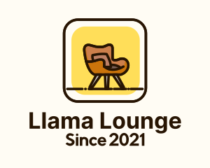 Lounge Armchair Furniture logo design