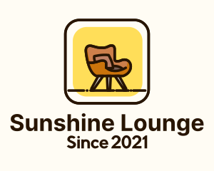 Lounge Armchair Furniture logo design