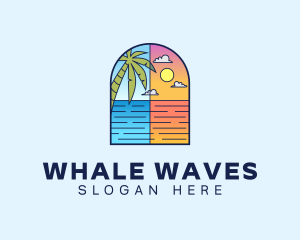 Aqua Ocean Sea logo design