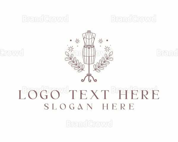 Fashion Dress Mannequin Logo