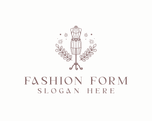 Mannequin - Fashion Dress Mannequin logo design