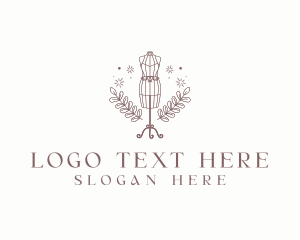 Torso - Fashion Dress Mannequin logo design