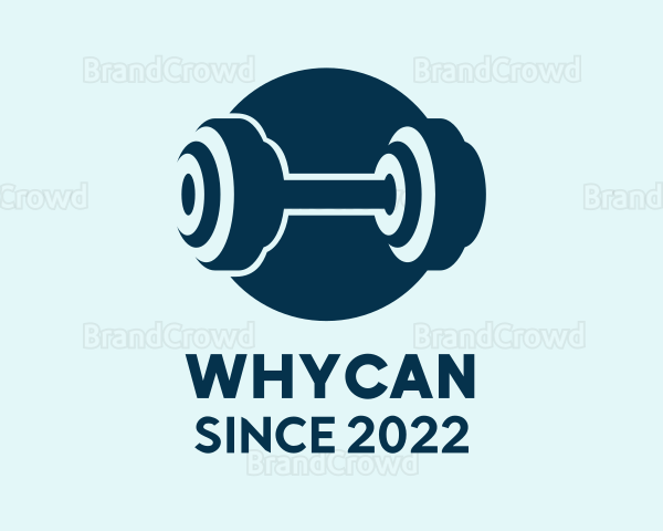 Barbell Fitness Gym Logo