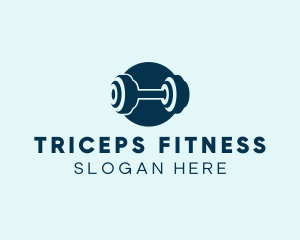 Barbell Fitness Gym logo design