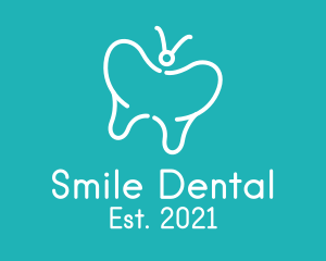 Butterfly Dental Clinic  logo design