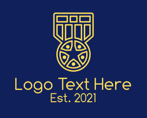 Graduation - Star Medal Award logo design