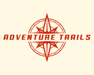 Adventurer Compass Navigation logo design