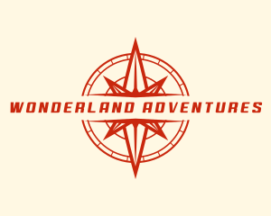 Adventurer Compass Navigation logo design