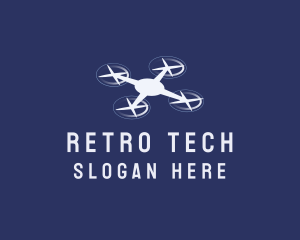 Flying Drone Tech logo design