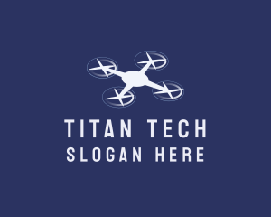 Flying Drone Tech logo design