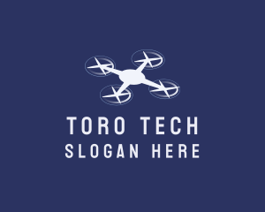 Flying Drone Tech logo design