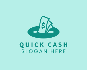 Dollar Bill Cash logo design