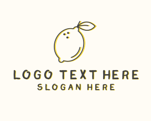 Fresh Natural Lemon Logo