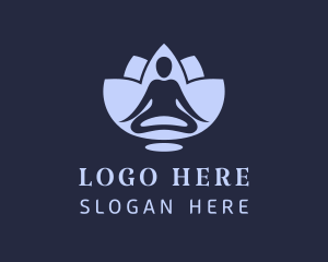 Lotus - Lotus Healing Yoga logo design