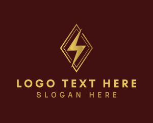 Shipping - Electrical Bolt Energy logo design